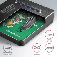 Axagon ADSA-M2C M.2 dokkoló 2x NVMe USB-C alumínium külső #6