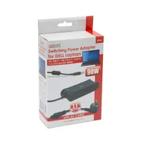 Delight 55363 Univerzális töltő Fekete 90W 19,5V 4,62A 7,4 x 5,0 mm 110-240V AC #2