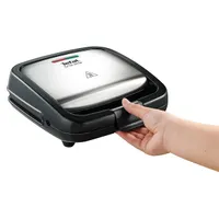 Tefal SM193D34 Croc Time szendvicssütő fekete inox 700 W grill #7