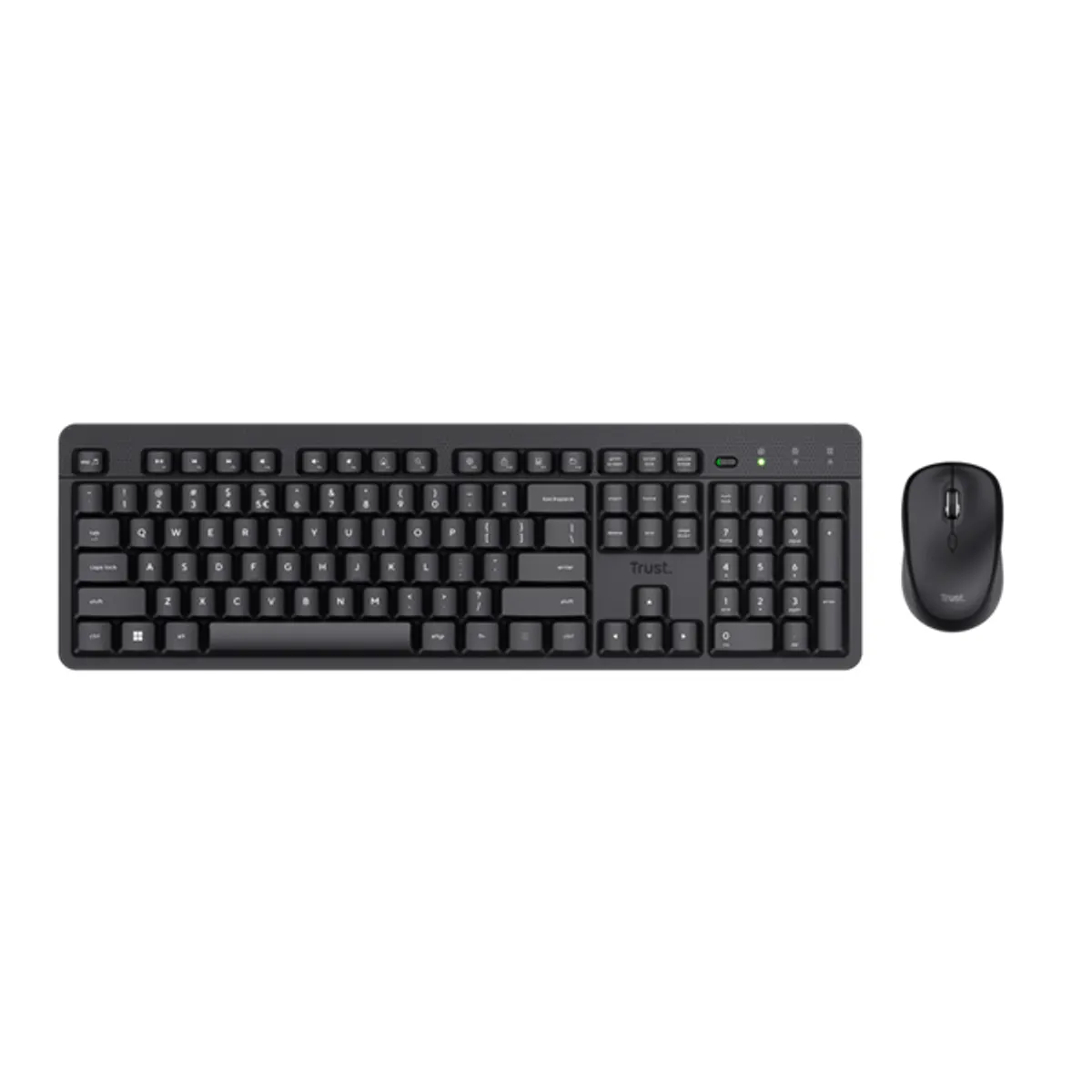 Trust 25365 Ody II Silent vezeték nélküli billentyűzet és egér USB 1600 dpi fekete #10