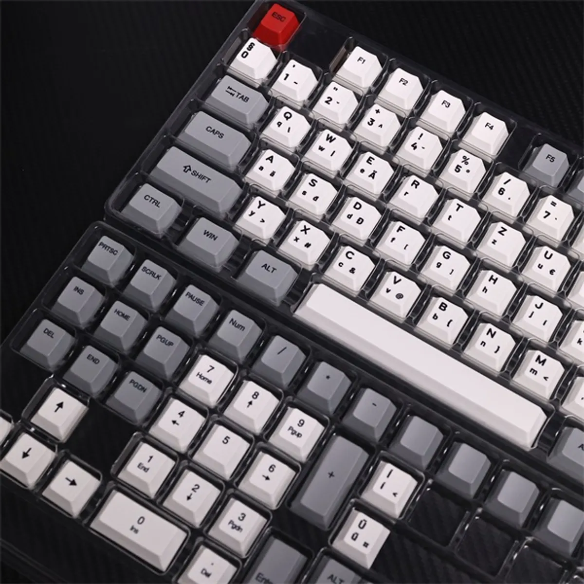 Ventaris KC-100 SLIM Phoenix Keycap KC-100 slim PBT magyar kiosztás Cherry kapcsolókkal kompatibilis #1