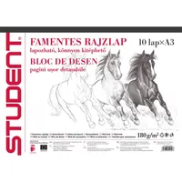 ICO 7500106001 Student skiccfüzet A3 10lapos fekvő famentes fedél papír