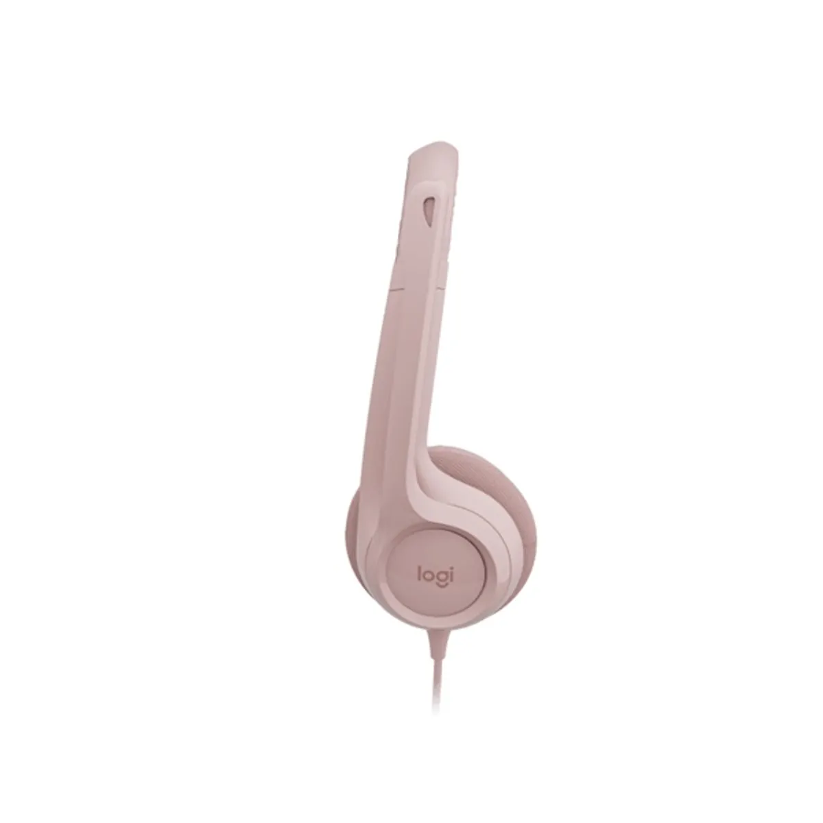 LOGITECH 981-001281 H390 fejhallgató USB rózsaszín 2.0 headset 32 ohm 20-20000 Hz 100-10000 Hz -17 dB zajszűrő mikrofon balos #3