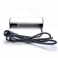 TOO DPS-114-3S asztalra rögzíthető elosztó 3 aljzat 2x USB-A HDMI RJ45 ezüst 1.8 m #5
