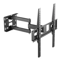 STELL 35057198 SHO 4600 Fali konzol 32"-55" VESA 75x75-400x400 1 db Kihúzható Forgatható Döntés 18° Kábelrendező Acél Fekete
