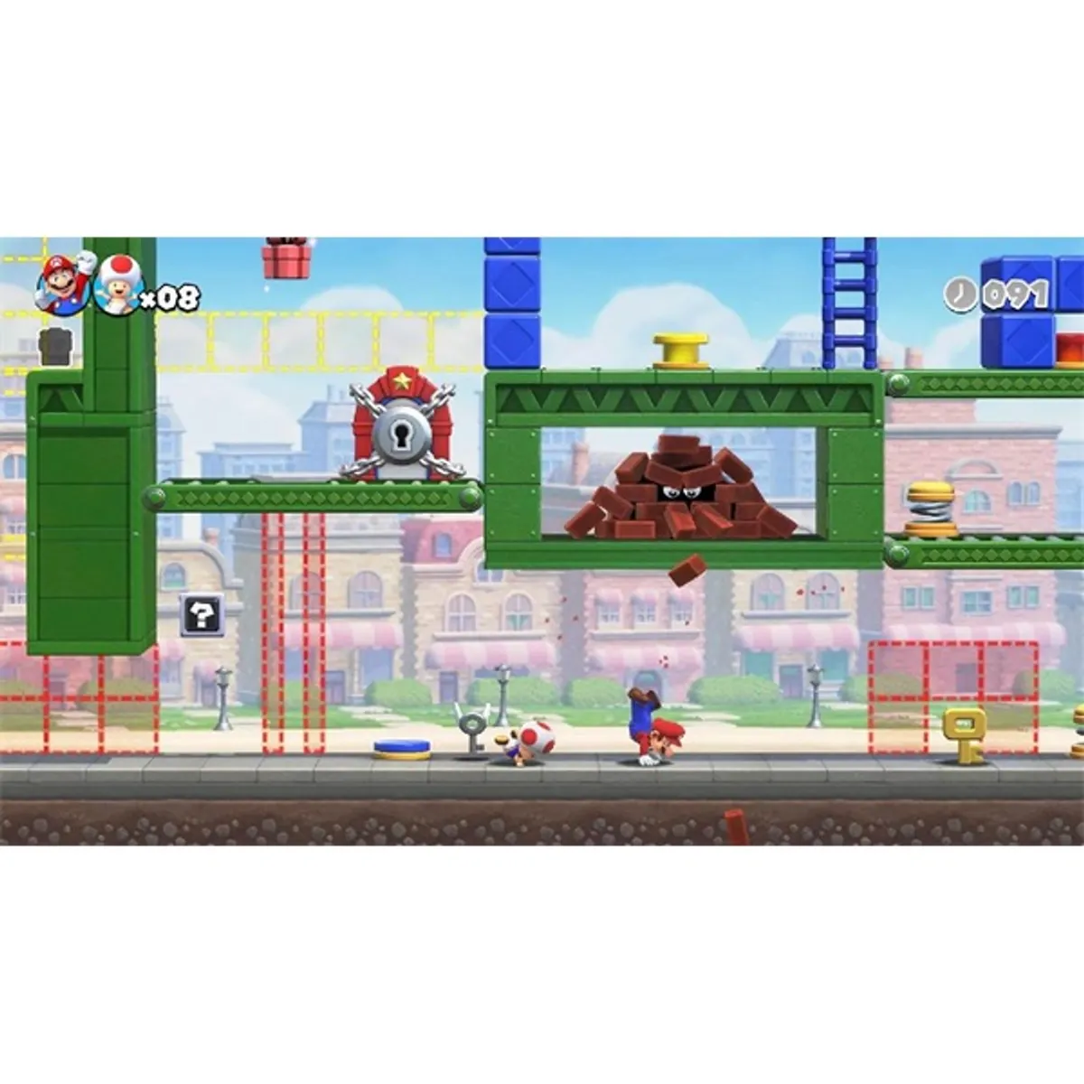 Nintendo NSS4364 Mario vs Donkey Kong Játékszoftver Nintendo Switch 3 év standard #6