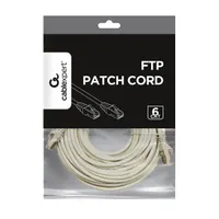 Gembird PP6-10M CAT6 FTP patch kábel 10 m szürke RJ45-RJ45 #4