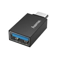 Hama 00200311 USB-C USB-A OTG adapter Fekete USB 3.2 Gen 1