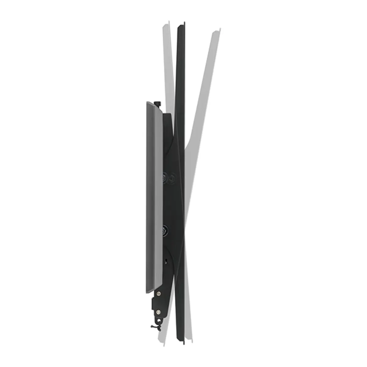Stell 35057825 SHO 7400 Slim dönthető fekete acél 75 kg 32"-70" VESA 100x100-400x400 #4