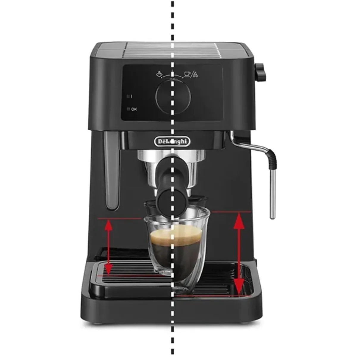 De'Longhi 132104202 Eszpresszó kávéfőző 15 bar nyomás 1 L víztartály cappuccino rendszer #5