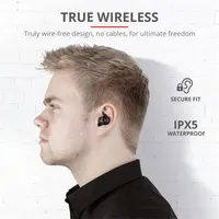 Trust 23256 Duet XP fülhallgató fekete Bluetooth IPX5 4 óra #3