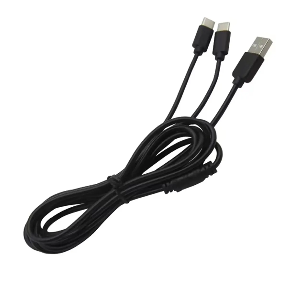 Ventaris C100B USB Type-C Dual töltőkábel 2 m fekete PS5 és Series X és Series S kompatibilis #1