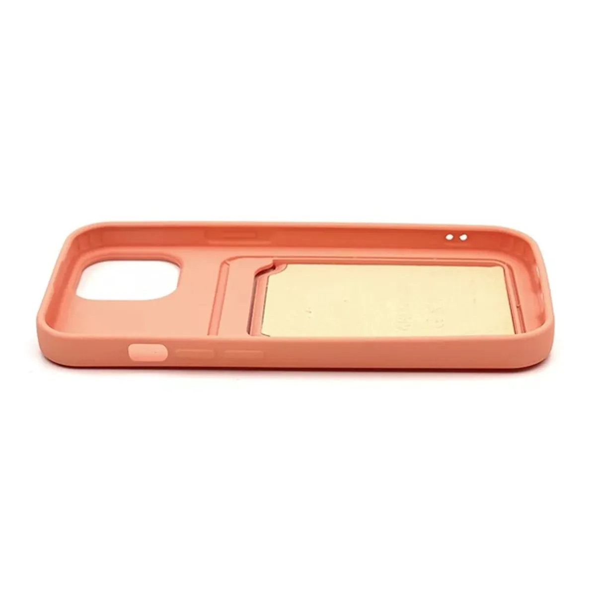 Haffner PT-6852 Card Case Apple iPhone 15 rózsaszín szilikon hátlap kártyatartóval #4