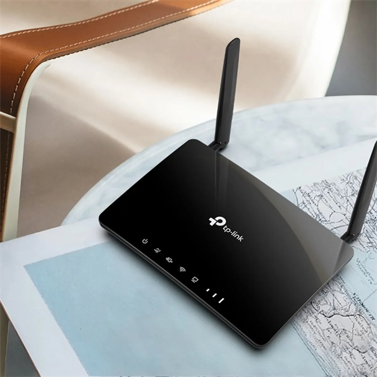 TP-LINK ARCHER MR500 Archer MR500 4G LTE router SIM-kártyát fogad 1x WAN 3x LAN 867 és 300 Mbps 802.11ac IPv6 cserélhető antenna #5