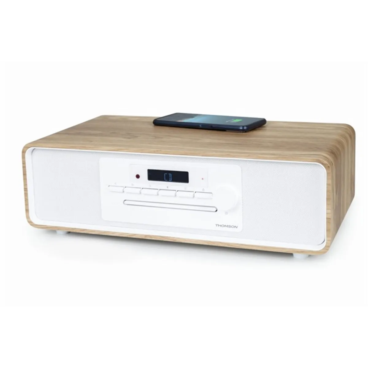 Thomson MIC301IBT Mikro HiFi Rendszer barna-fehér Bluetooth USB CD olvasás rádió 60 W #5