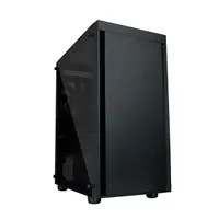 Zalman T3 Plus Ház fekete ablakos mATX mini-tower táp nélküli