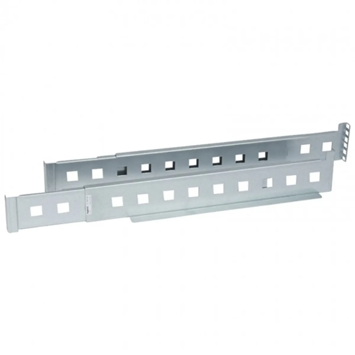 Legrand 310952 UPS csúsztatósín állítható mélységű rögzítőkészlet 19" rackszekrényhez 2U-4U 543-925mm #1