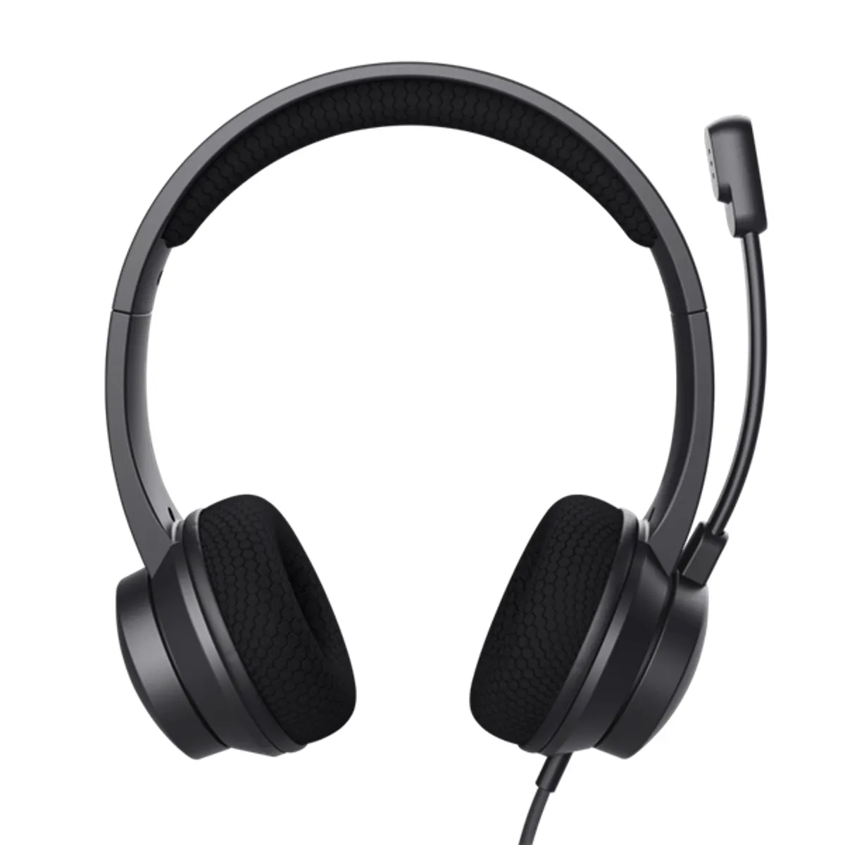 Trust 25089 Ayda usb-enc headset fekete 180 cm 40 mm 32 ohm 20-20000 Hz 90 dB usb-c 3,5 mm vezetékes #3