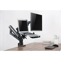 GEMBIRD MA-DA3-02 asztali monitor- és notebook konzol 17"-32" fekete, 2-kijelzős, VESA 75x75;100x100, 8 kg #6