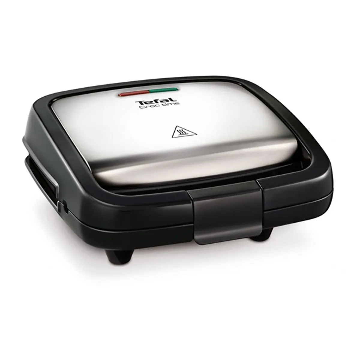 Tefal SM193D34 Croc Time szendvicssütő fekete inox 700 W grill #1