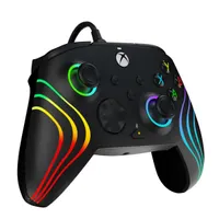 PDP 049-024 Afterglow Wave kontroller 250 cm vezetékes USB Type-C RGB fekete PC Xbox Series X S #2