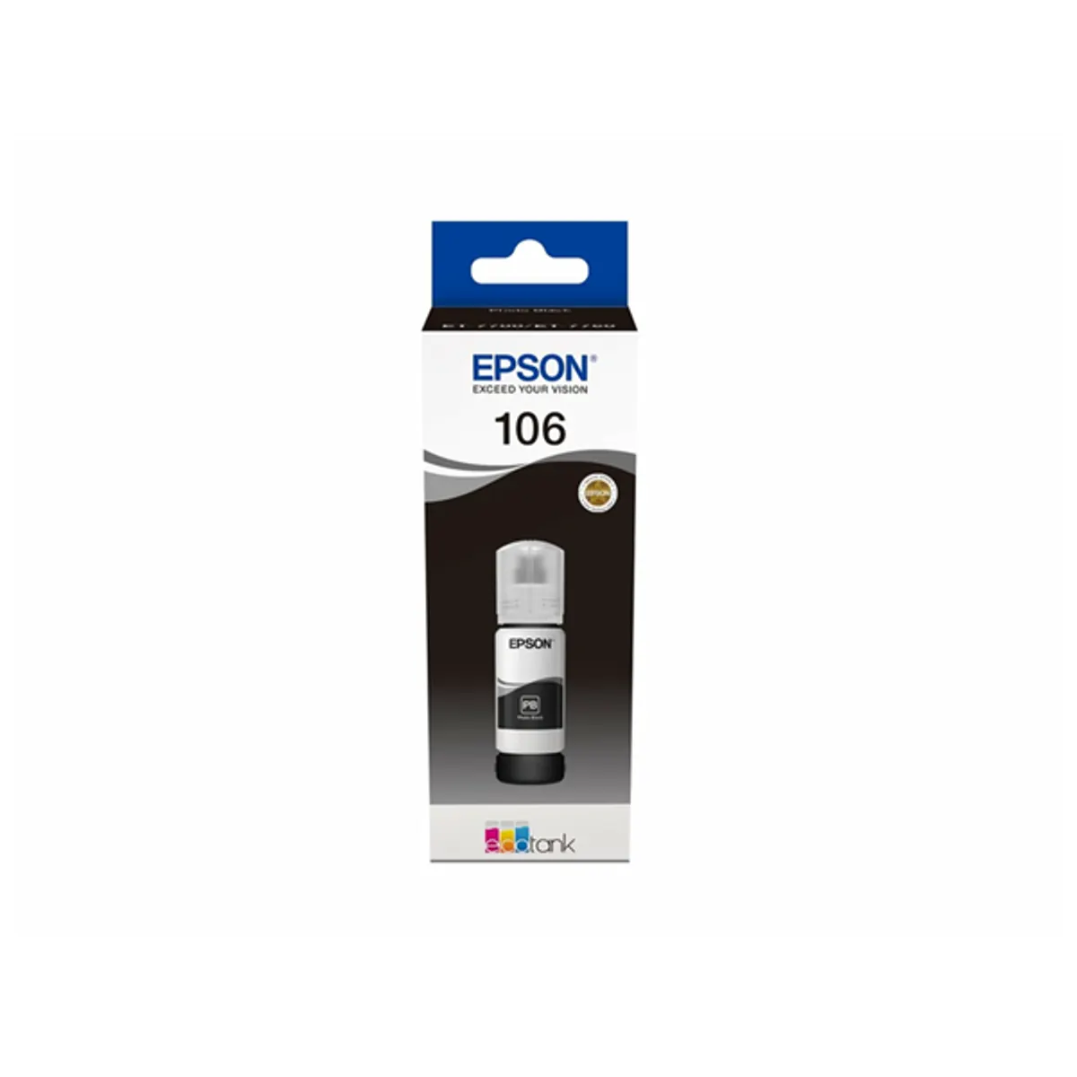Epson C13T00R140 EcoTank tintapatron 106 fekete 70 ml #1