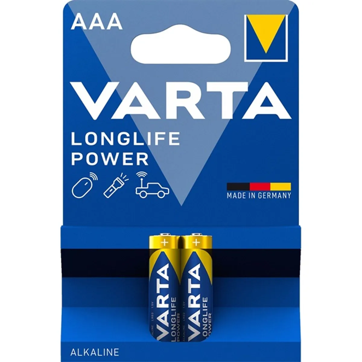 VARTA 4903121412 Longlife Power AAA alkáli elem 2db bliszter #2