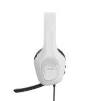 Trust 24993 GXT 415PS Zirox Fehér gamer 120 cm 3,5 mm jack hangerő szabályzó mikrofon balra 20-20000 Hz 50 mm 2.0 mikrofonos fejhallgató #6