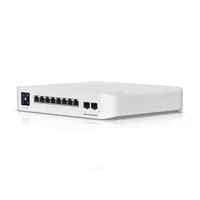 UBIQUITI USW-PRO-8-POE UniFi Switch Pro 8 PoE 6x PoE portok, 2x 10G SFP portok