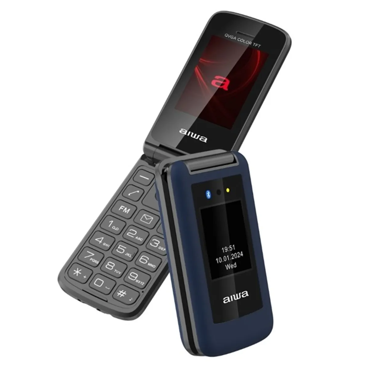 AIWA FP-30-2G/BL FP-30 kék 2,4" DualSIM 0,3 MP kamera USB-C 64 MB belső memória 500 mAh #1