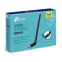 TP-LINK ARCHER T2U PLUS AC600 kétsávos vezeték nélküli USB adapter 2,4 GHz 5 GHz 600 Mbps USB 2.0 5 dBi antenna WPA WPA2 802.11a b g n ac #3