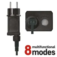 EMOS D4AM08 LED karácsonyi fényfüzér 12 m multicolor 8 üzemmód IP44 beltéri és kültéri LED integrált #5