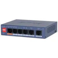 DAHUA CS4006-4ET2GT-60 PoE kapcsoló felhőalapú menedzsmenttel, 4x PoE port, 2x1Gbps uplink, 60W