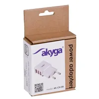 AKYGA AK-CH-05 3xUSB töltő 5V 3,1A 15W fehér 110-240V #3