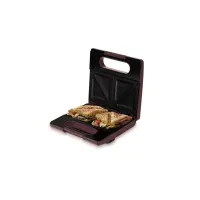 Berlinger Haus BH/9587 3in1 szendvicssütő bordó 780 W 2 db 22,5x13 cm tapadásmentes cserélhető lapok jelzőfény csúszásgátló lábak #2