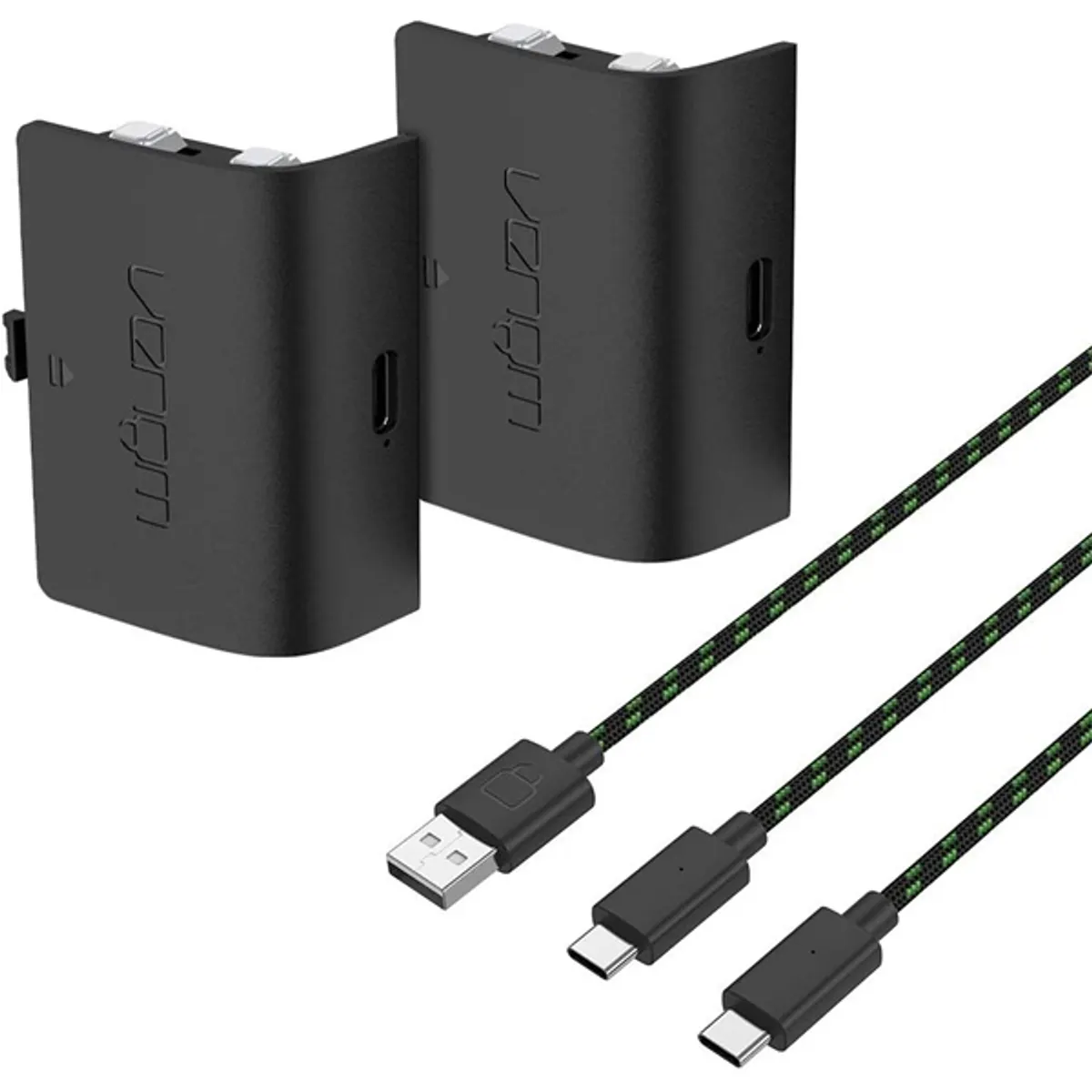 Venom VS2882 Akkumulátor és töltőkábel Xbox Series X és S kompatibilis 2db akkumulátor 3m USB Type C fekete #2