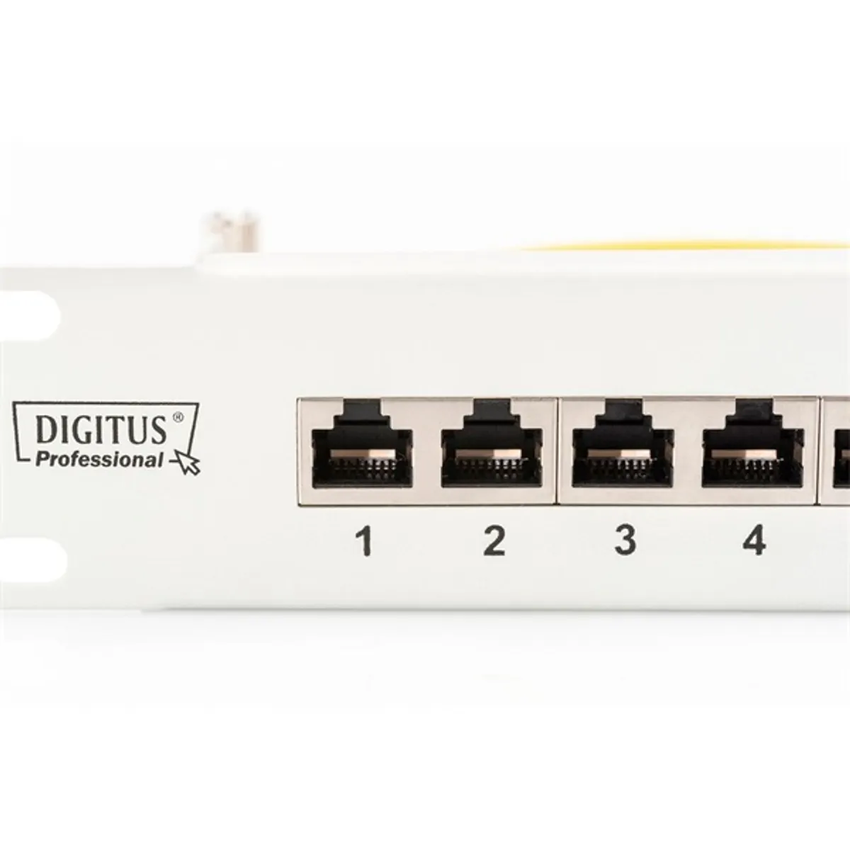 DIGITUS DN-91624S Patch panel 24-port 1U 19" CAT 6 árnyékolt szürke #3