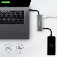 Axagon HMC-5G21 SPEEDSTER 5in1 hub USB C és USB A 4 csatlakozók HDMI 1 10 Gbps #5