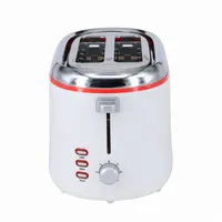 TOO TO-343-WR Kenyérpirító fehér 2 szelet 850 W 7 pirítási szint automatikus középre igazítás morzsatálca #2