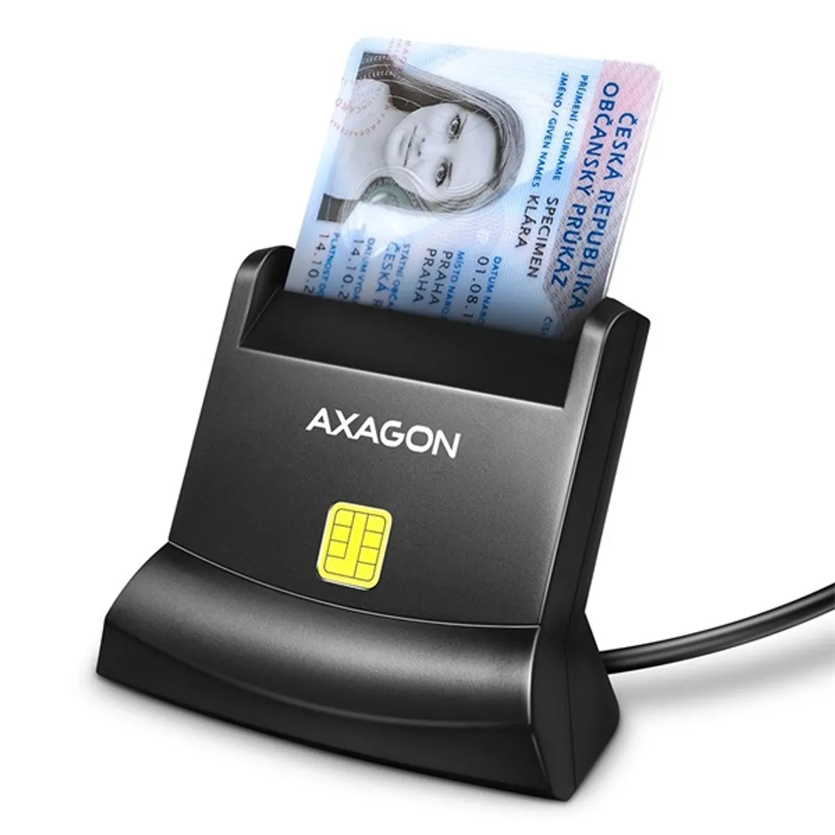 Axagon CRE-SM4N StandReader kártyaolvasó USB 2.0 Smart Card #2