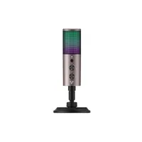 Ventaris VGM20 Syrinx mikrofon usb rgb érintésvezérlésű némítás zajcsökkentés cardioid 1,8 m usb-a usb-c kábel