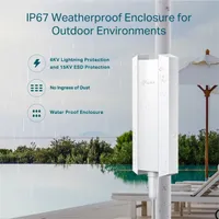 TP-LINK EAP650-OUTDOOR EAP650-Outdoor AX3000 kültéri Wi-Fi 6 hozzáférési pont PoE #9