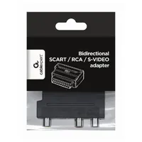 GEMBIRD CCV-4415 SCART 3x RCA és S-Video adapter fekete #3