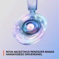 SteelSeries 61607 Arctis Nova 1 fehér 120 cm 3,5 mm pc mac konzol mobil zajcsökkentős mikrofon 40 mm 36 ohm 20-22000 Hz #7