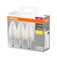 LEDVANCE 4058075819375 led gyertya e14 4 watt 470 lm 2700 k fényszög 300 fok #3