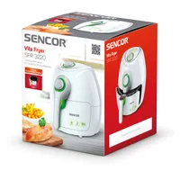 SENCOR SFR 3220WH forrólevegős fritőz 2,6 L 1500 W 80-200 C időzítő kivehető kosár #6