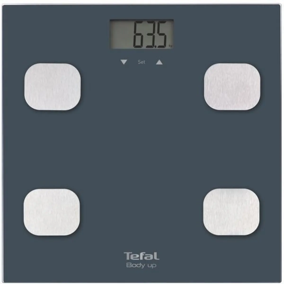 TEFAL 2100111795 Body Up személymérleg LCD 150,0 kg 100 g Szürke Inox #1