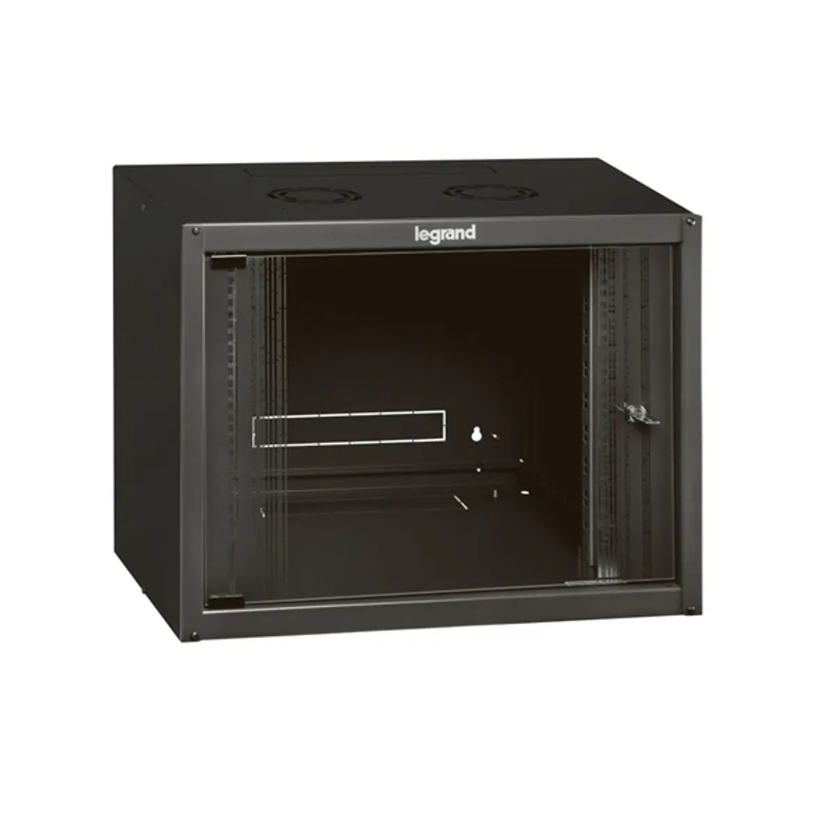 Legrand 646202 12U 19" fali rackszekrény antracit készre szerelt #2