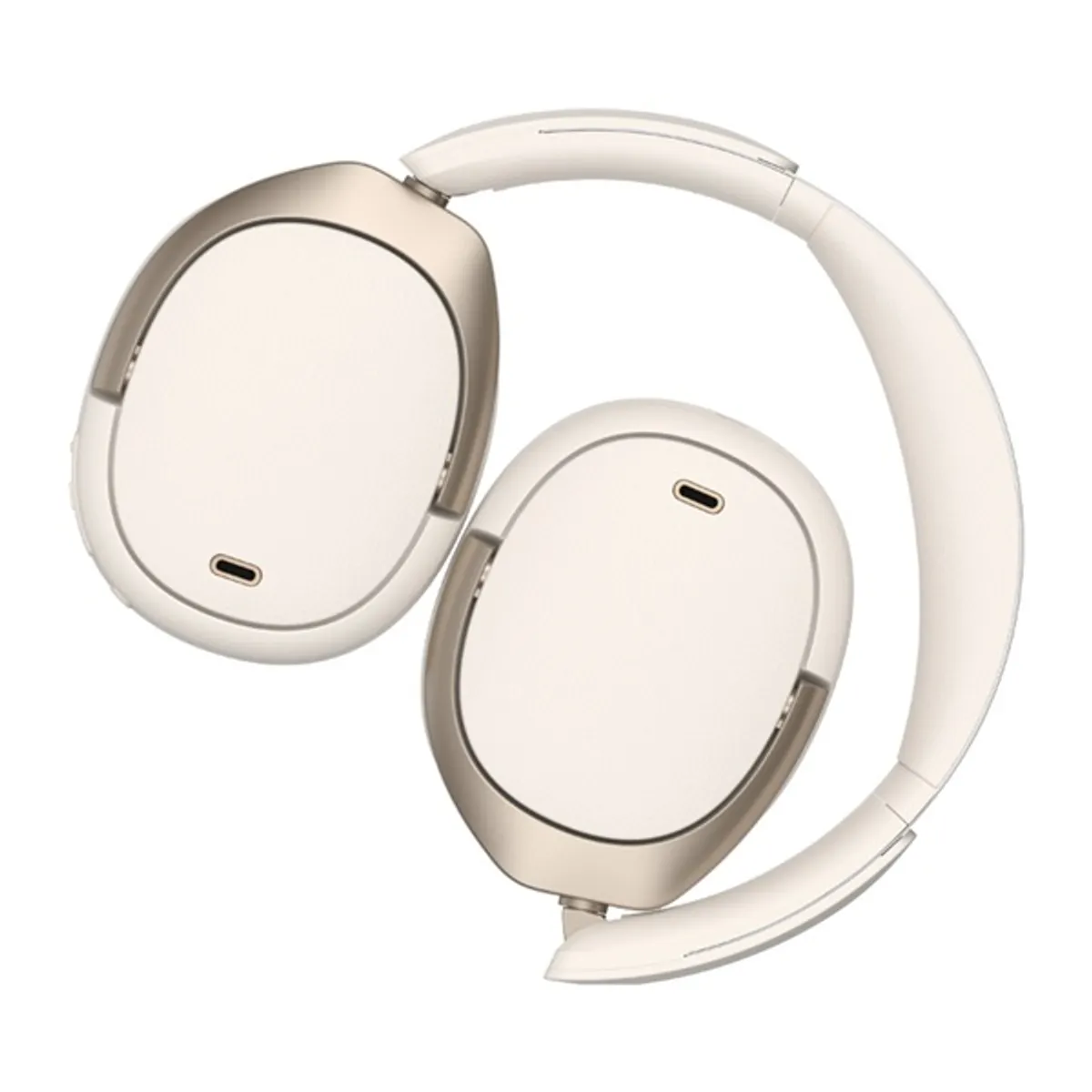 Edifier W80 IVORY W80 bluetooth 5.4 hibrid ANC 49 dB 40 mm titan membrán LDAC SBC USB-C 3,5 mm #4