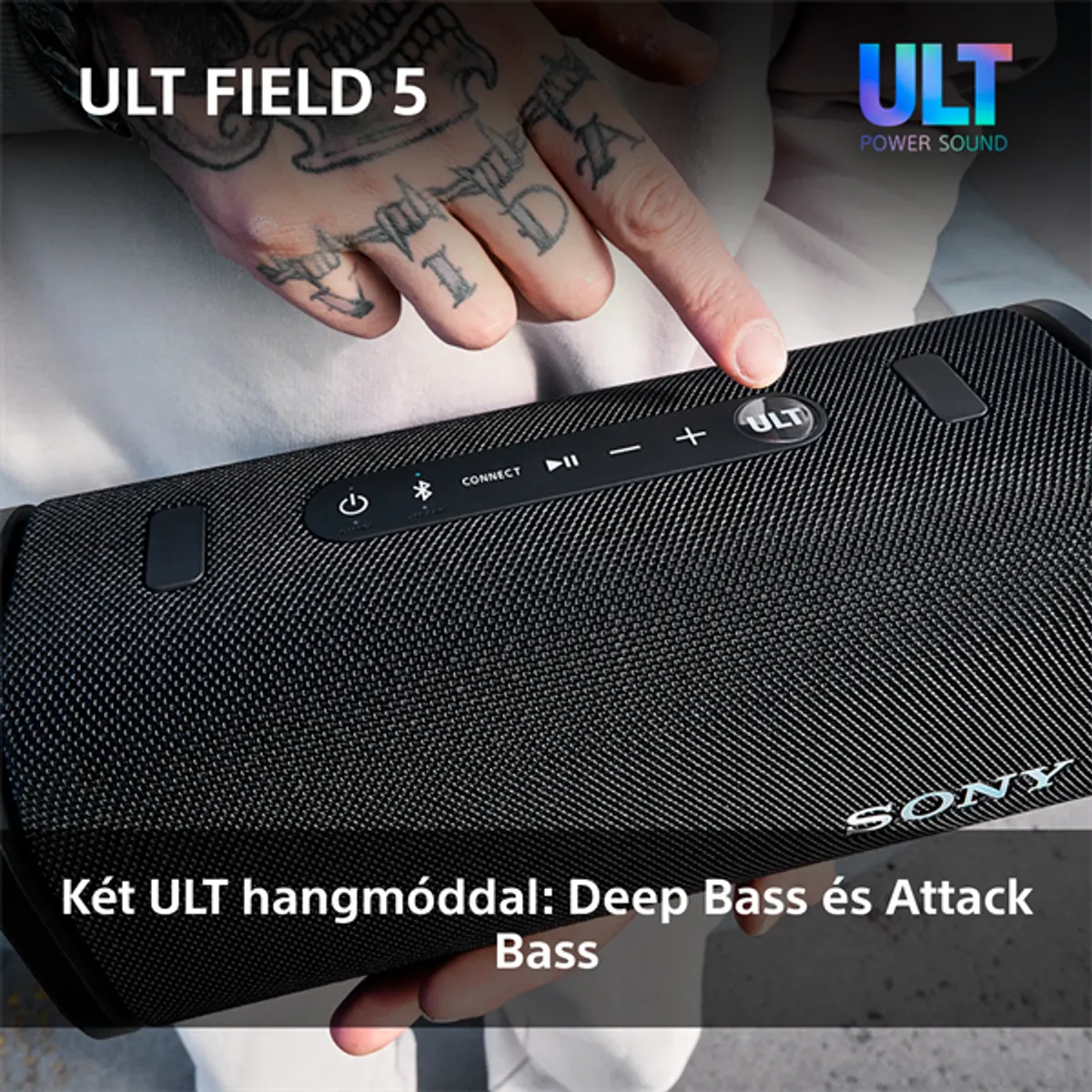 Sony SRSULT50W.CE7 ULT Field 5 Fehér Bluetooth hangszóró 5200 mAh 25 óra IP66 #6
